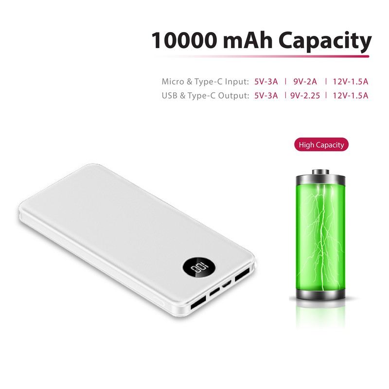 Quick Power 22.5W Super Charge 10000mAh Powerbank by Corporate Gift Store Singapore