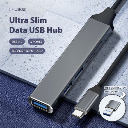 Ultra Slim 5 Ports USB Hub by Corporate Gift Store Singapore