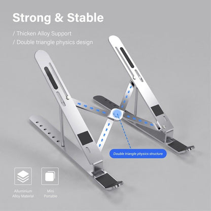 Aluminium Foldable Laptop Stand by Corporate Gift Store Singapore