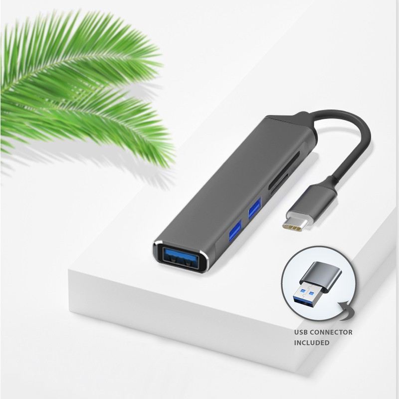 Ultra Slim 5 Ports USB Hub by Corporate Gift Store Singapore