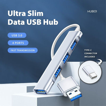 High Speed 4 Port USB Hub by Corporate Gift Store Singapore