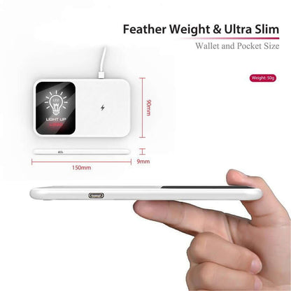 15W Quick Charge Airglow Wireless Charger by Corporate Gift Store Singapore