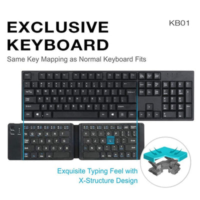 Foldable Wireless Keyboard