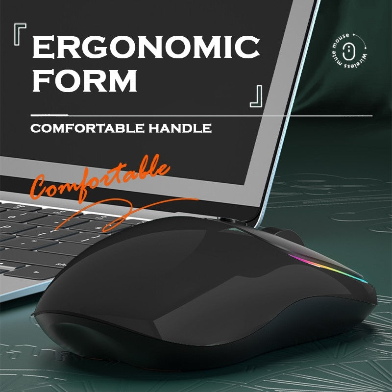 Rechargeable Wireless Mouse with Ergonomic Stressless Gripping by Corporate Gift Store Singapore