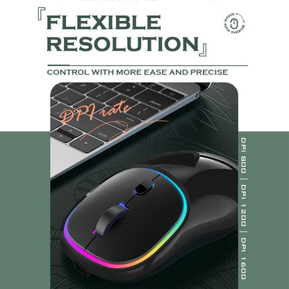 Rechargeable Wireless Mouse with Ergonomic Stressless Gripping by Corporate Gift Store Singapore