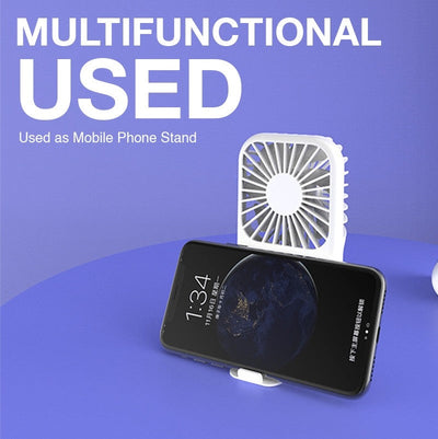 Portable Mni Fan with Phone Stand