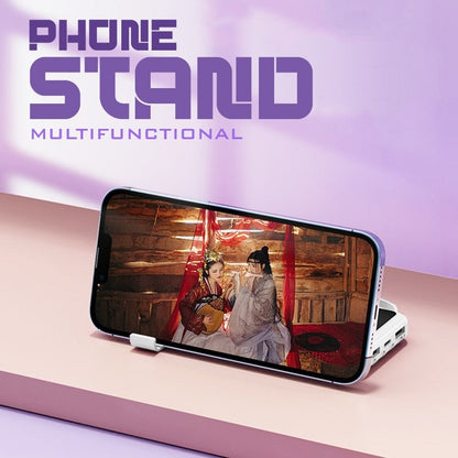 10000mAh Powerbank with 4 Detachable Built-in Cables & Mobile Stand by Corporate Gift Store Singapore