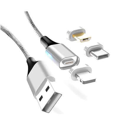 3 in 1 Magnetic Charging Cable by Corporate Gift Store Singapore