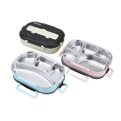 Stainless Steel Lunch Box by Corporate Gift Store Singapore