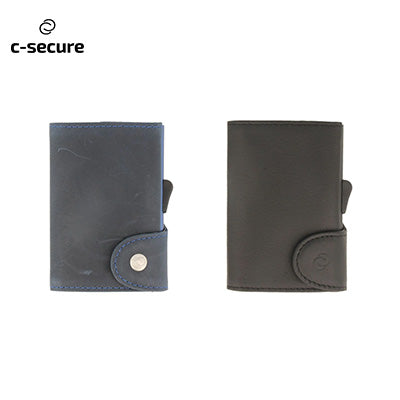 C-Secure Italian Leather Wallet With Coin Pouch by Corporate Gift Store Singapore