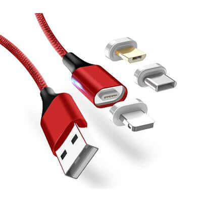 3 in 1 Magnetic Charging Cable by Corporate Gift Store Singapore