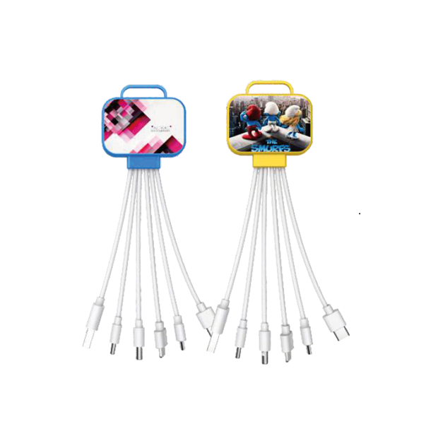 6 in 1 Cable by Corporate Gift Store Singapore