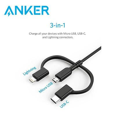 Anker PowerLine II 3-in-1 Cable | gifts shop