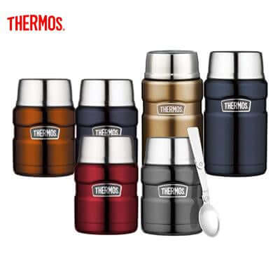 Thermos Stainless King Food Jar with Folding Spoon by Corporate Gift Store Singapore