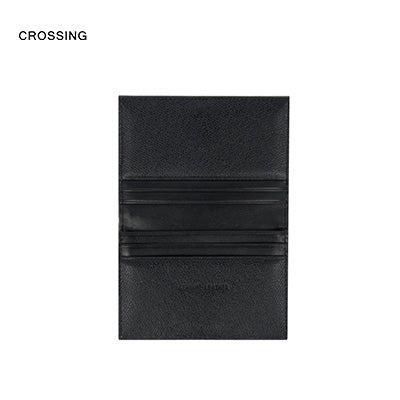 Crossing Elite Leather Leather Card Case With Magnet Closure RFID