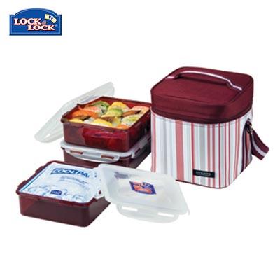 Lock & Lock 3 Pieces Lunch Box Set 1.2L | gifts shop
