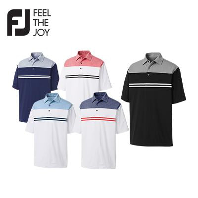 Footjoy Heather Color Block Lisle Polo T-Shirt by Corporate Gift Store Singapore