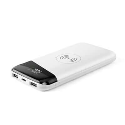10000mAh Wireless Power Bank with LCD Display by Corporate Gift Store Singapore