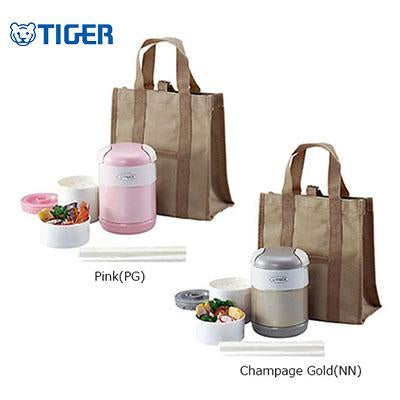 Tiger Lunch Box 2 containers with Bag LWR-A072 | gifts shop