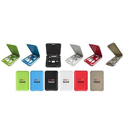 Portable 6 in 1 Cable Box by Corporate Gift Store Singapore