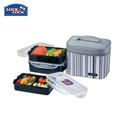 Lock & Lock 3 Pieces Lunch Box Set 800ml | gifts shop