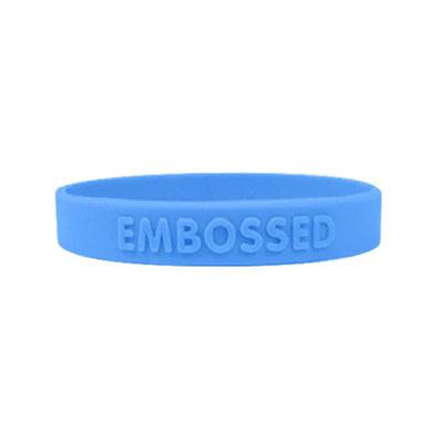 Custom Embossed Silicone Wristband by Corporate Gift Store Singapore