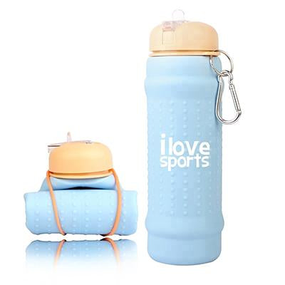 Collapsible Silicone BPA Free Sports Bottle by Corporate Gift Store Singapore