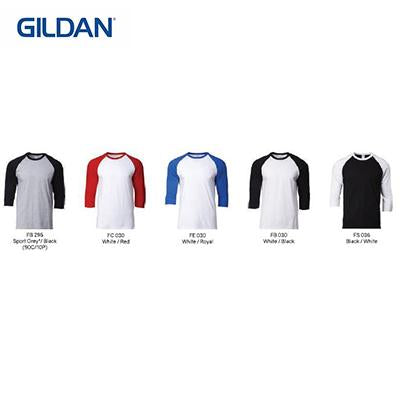 Gildan Adult 3/4 Sleeve Raglan T-Shirt by Corporate Gift Store Singapore