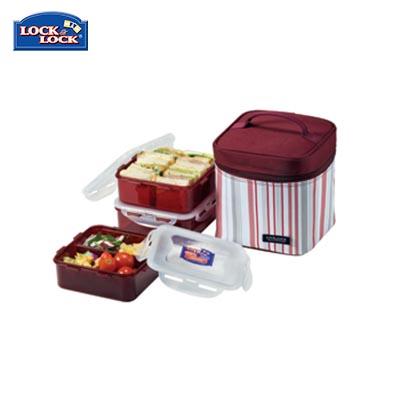 Lock & Lock 3 Pieces Lunch Box Set 870ml | gifts shop