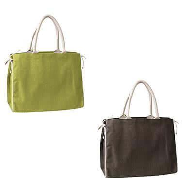 Eco Friendly Trendy Jute String Tote Bag by Corporate Gift Store Singapore
