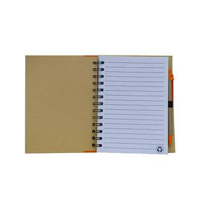 Eco-Friendly Cover Notepad with Pen by Corporate Gift Store Singapore