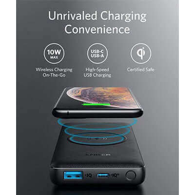 Anker PowerCore III Sense 10000mah Wireless PowerBank by Corporate Gift Store Singapore