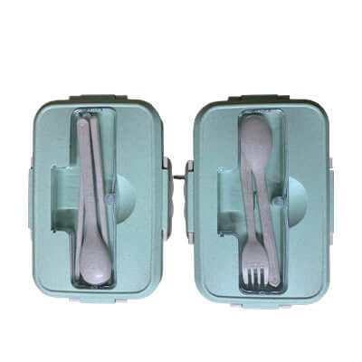 Wheat straw Lunch Box by Corporate Gift Store Singapore