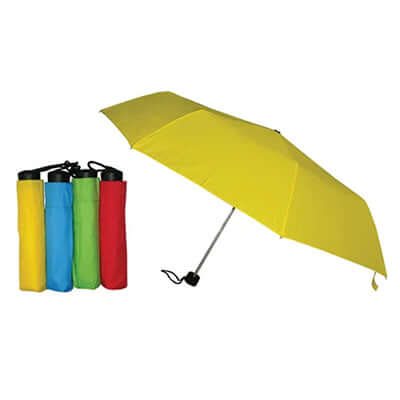 21” 3 Folds Manual Open Lightweight Umbrella by Corporate Gift Store Singapore