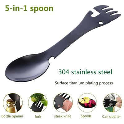 Titanium Spork Travelling Cutlery Set by Corporate Gift Store Singapore