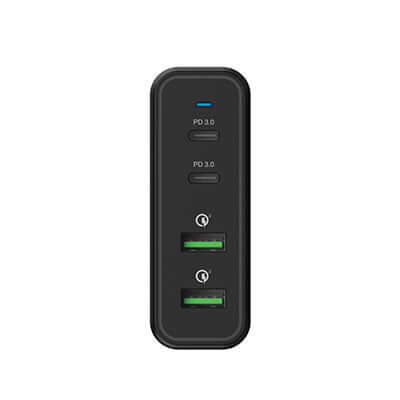 Verbatim 4 Port 100W PD & QC 3.0 USB Charger (AC Power Cord) by Corporate Gift Store Singapore
