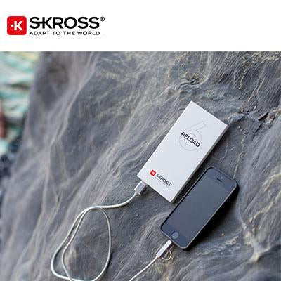 SKROSS Reload 6 Power Bank - 6000 mAh by Corporate Gift Store Singapore
