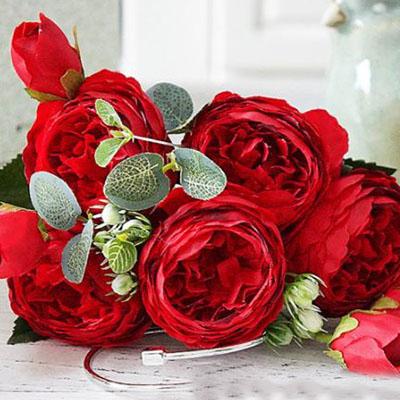 Silk Handmade Artificial Rose by Corporate Gift Store Singapore