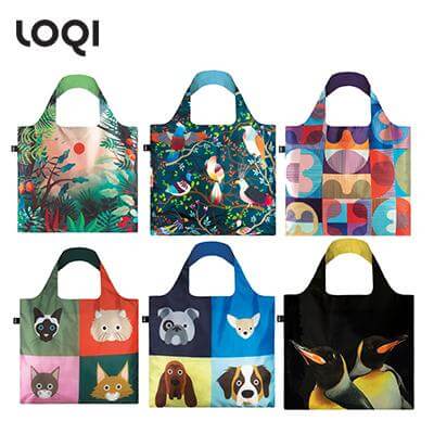 Loqi Artist Series Foldable Tote Bag by Corporate Gift Store Singapore