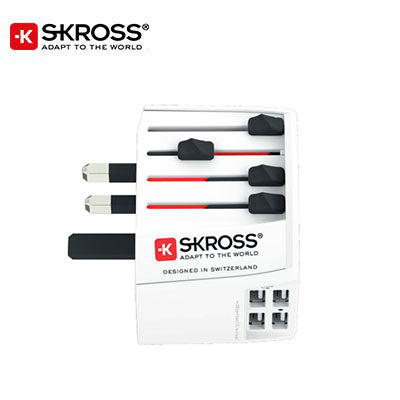 SKROSS MUV USB (4xA) Travel Adaptor