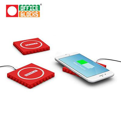 Office Blocks Wireless Charger by Corporate Gift Store Singapore