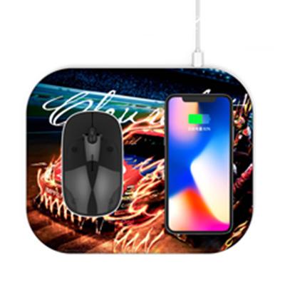 Mouse Pad with Qi Wireless Charger by Corporate Gift Store Singapore