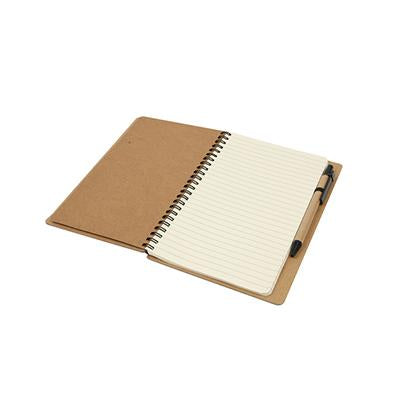 Eco-Friendly A5 Notebook with post it note & Pen by Corporate Gift Store Singapore