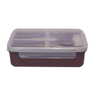 Lunch Box with 3pcs Cutlery