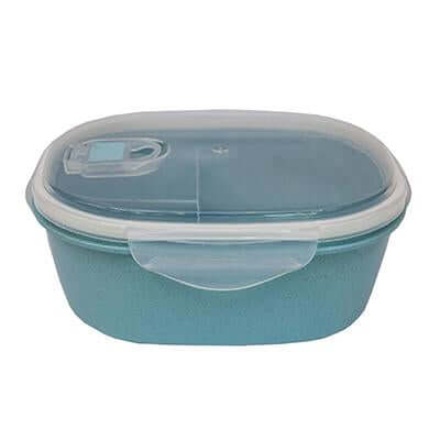 Eco Friendly Wheat Straw Food Container with Spoon by Corporate Gift Store Singapore