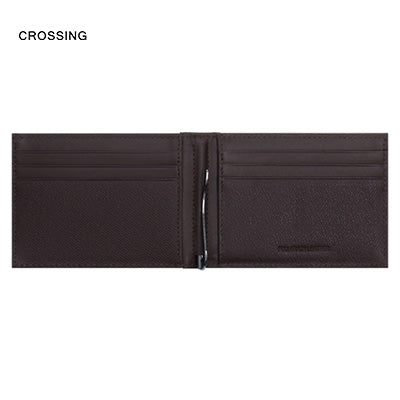 Crossing Elite Money Clip Leather Wallet RFID by Corporate Gift Store Singapore