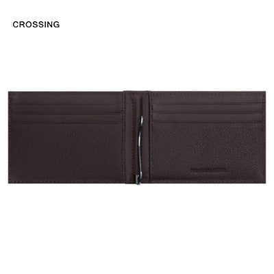 Crossing Elite Money Clip Leather Wallet RFID