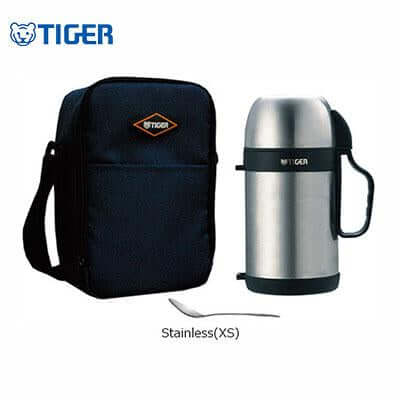 Tiger Food Stainless Steel Jar with Bag MCW-P by Corporate Gift Store Singapore