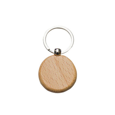 Wooden Keychain (2.7cm) by Corporate Gift Store Singapore