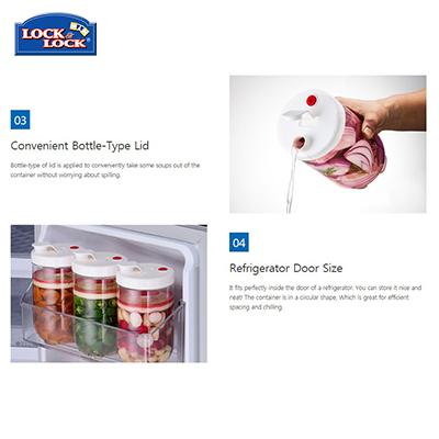 Lock & Lock Interlock Press Bottle 1.3L by Corporate Gift Store Singapore